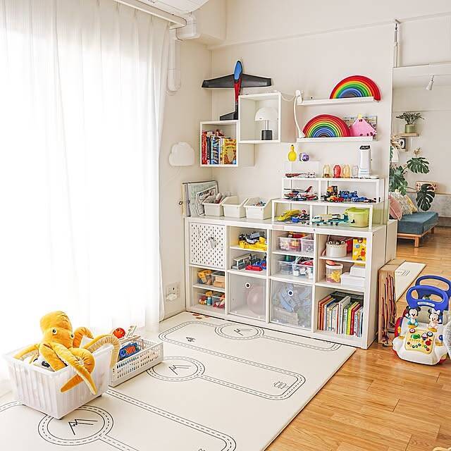 IKEAだから叶う！リビングがすっきり整う収納家具の実例6選