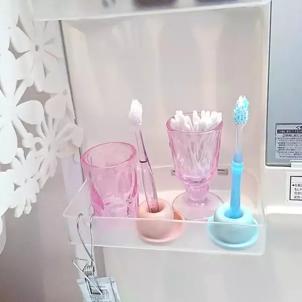 「ロングセラーで大人気！意外な活用法もある無印良品の歯ブラシスタンド」の画像
