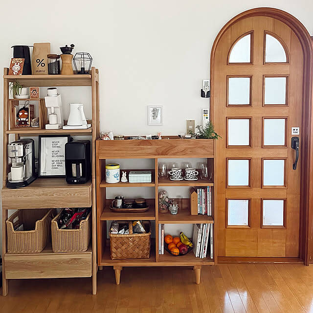 おいしい一杯は自分らしく整えた空間から♪コーヒーグッズの収納アイデア