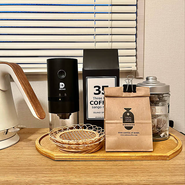 おいしい一杯は自分らしく整えた空間から♪コーヒーグッズの収納アイデア