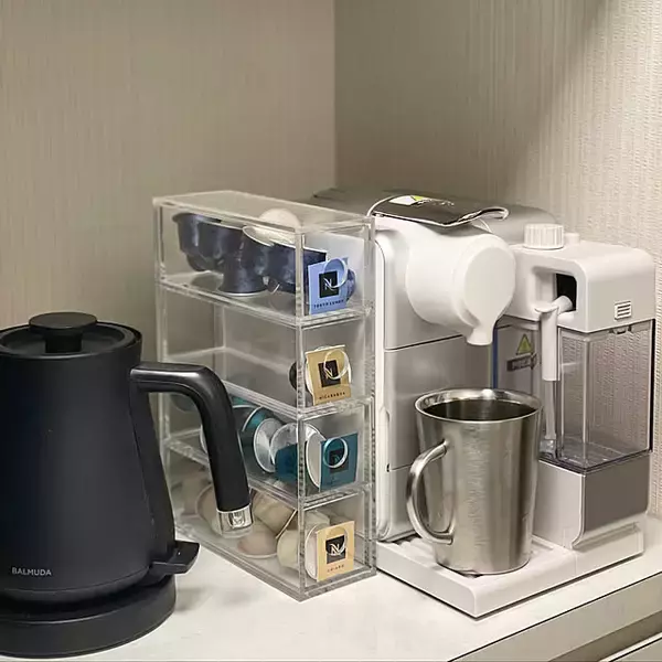 「おいしい一杯は自分らしく整えた空間から♪コーヒーグッズの収納アイデア」の画像