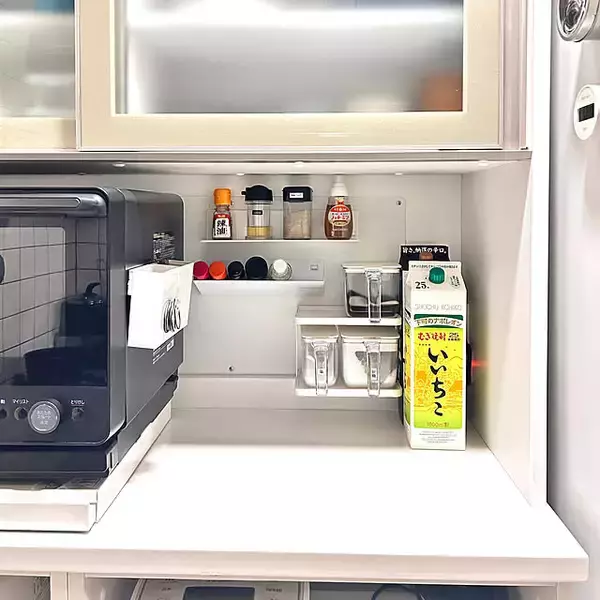 「日々の調理の効率化に◎省スペースでたっぷり収納できる、山崎実業の調味料収納グッズ」の画像