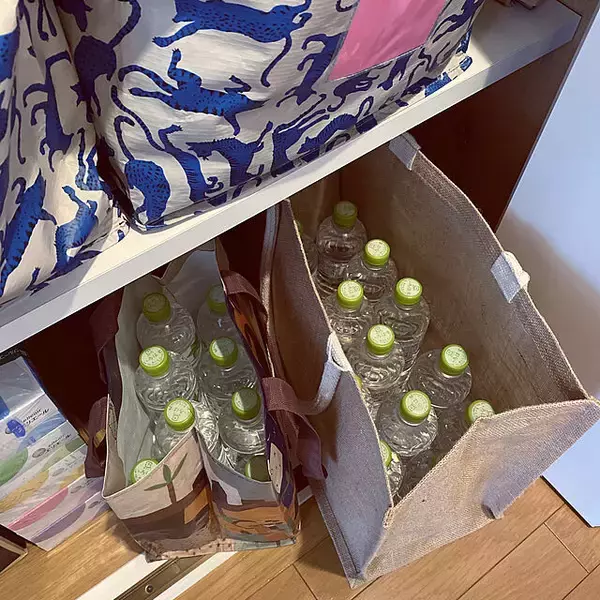 「天然素材を使った便利なアイテム☆無印良品のマイバッグの活用方法」の画像