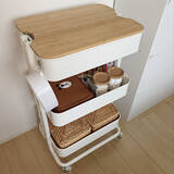 「より使いやすく、収納力もアップ！ワゴンのカスタマイズ実例6選」の画像3