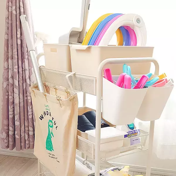 「より使いやすく、収納力もアップ！ワゴンのカスタマイズ実例6選」の画像