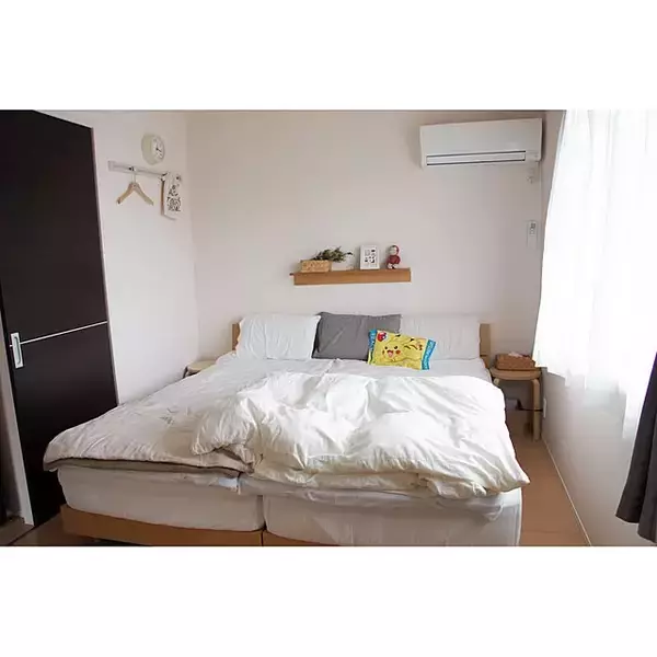 「一人暮らしから家族の暮らしまで。6畳のお部屋で快適な寝室を作る」の画像
