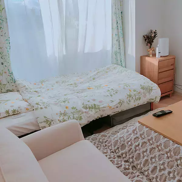 「一人暮らしから家族の暮らしまで。6畳のお部屋で快適な寝室を作る」の画像