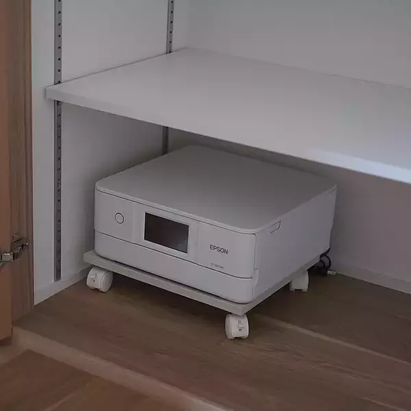 「「隠す」も「見せる」も！我が家にぴったりのプリンター置き場探し」の画像