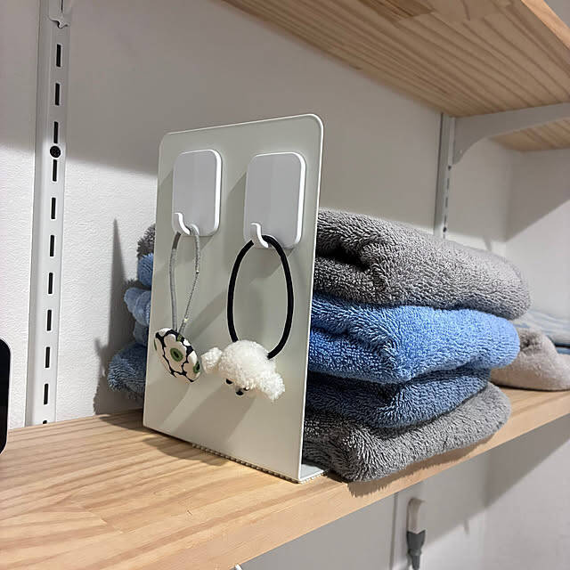 簡単なのに見た目もいい♪洗濯機まわりの収納に活躍する100均アイテム