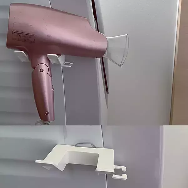 「直置きしないから場所を取らずに掃除も楽々♪セリアで叶える「浮かせる収納」6選」の画像