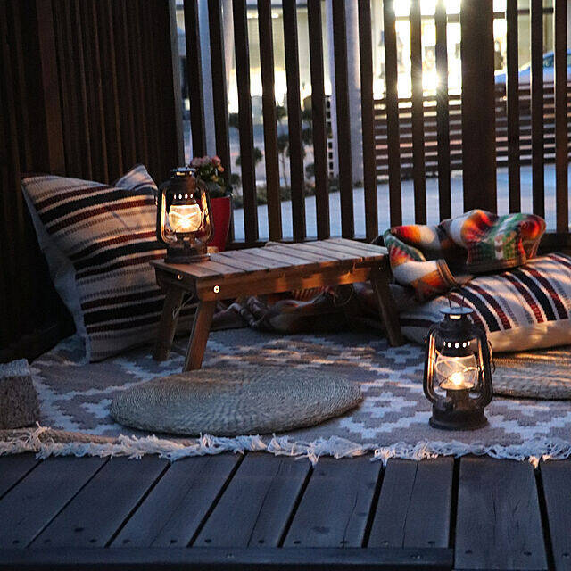 お家の中でも外でも使える！ランタンがある暮らしの実例10選