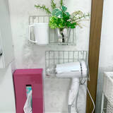 「「切って整えるだけ♪サッと手に取れるドライヤーホルダーのつくり方」 by haruminさん」の画像5