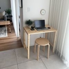 軽やか＆ぬくもりのある風合いが魅力。アレンジもしやすい無印良品のパイン材家具