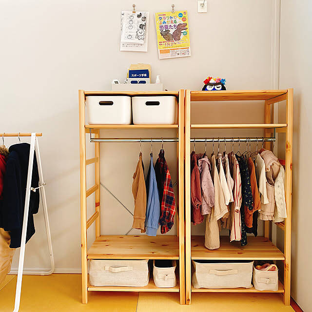 軽やか＆ぬくもりのある風合いが魅力。アレンジもしやすい無印良品のパイン材家具