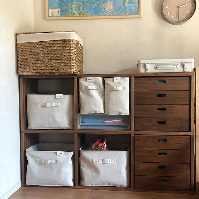 自然な風合いがお部屋に馴染む！無印良品ソフトボックスの活用アイデア6選