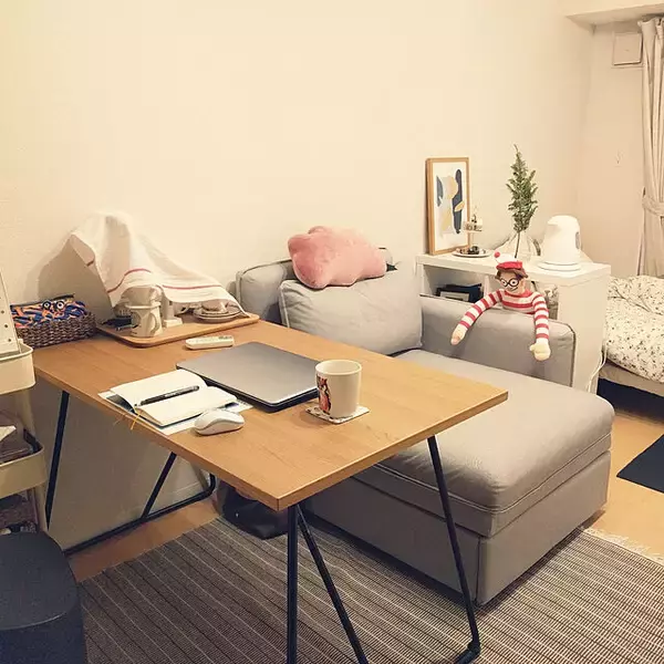 「どんなテイストにも仕上げられる♪無印良品の家具を使ったインテリア」の画像