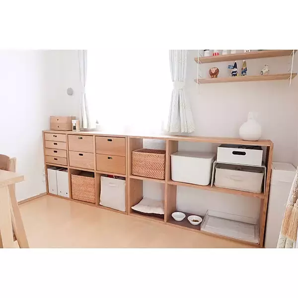 「どんなテイストにも仕上げられる♪無印良品の家具を使ったインテリア」の画像