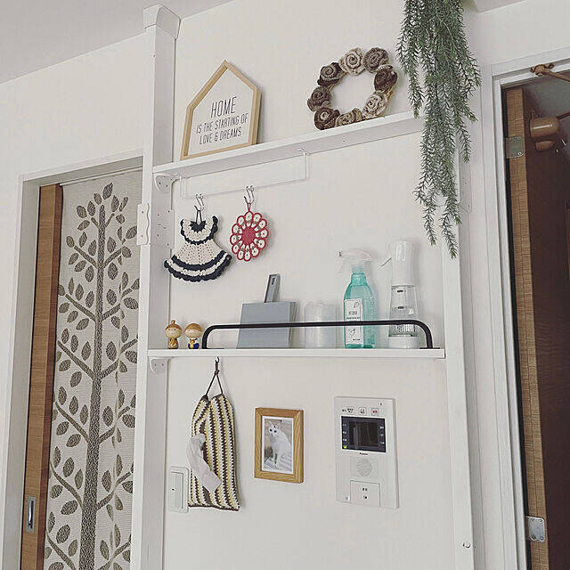 見た目も楽しい収納にチェンジ☆アイアンバーを使ったDIY実例