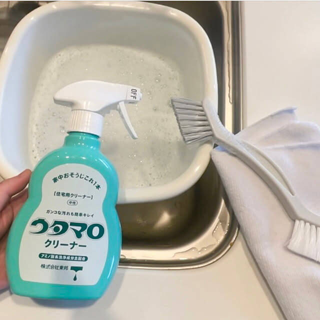衣類からキッチンや床まで簡単にすっきり♪万能ウタマロの使い方アイデア
