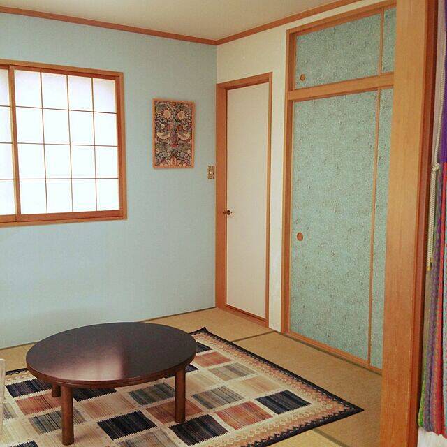 和と洋を合わせてもっと居心地よく☆畳にラグを敷いてみませんか？