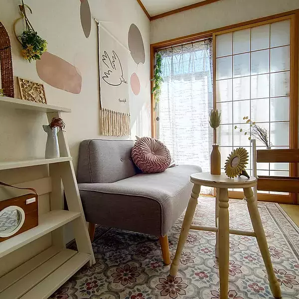 「和と洋を合わせてもっと居心地よく☆畳にラグを敷いてみませんか？」の画像