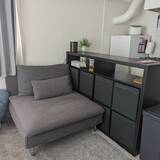 「「27m2。くつろげる空間を目指した、モノトーンモダンな部屋」 by bonlogさん」の画像10