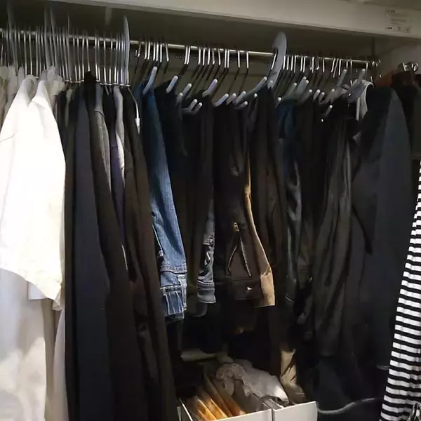 「クローゼットの収納が劇的に変化！ニトリのハンガーが優秀」の画像