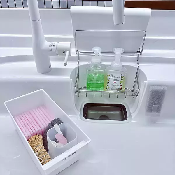 「ピカピカで気持ちの良い状態がキープできる♡シンク掃除の工夫と実例」の画像