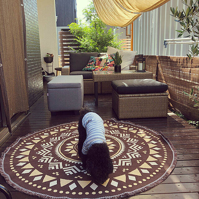 屋外でも屋内でも使える♪ガーデンファニチャーの実例10選
