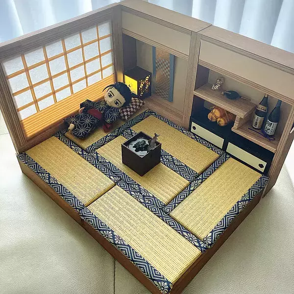 「思わず見惚れてしまいそう♡小さくってキュートな手作りドールハウスの魅力」の画像