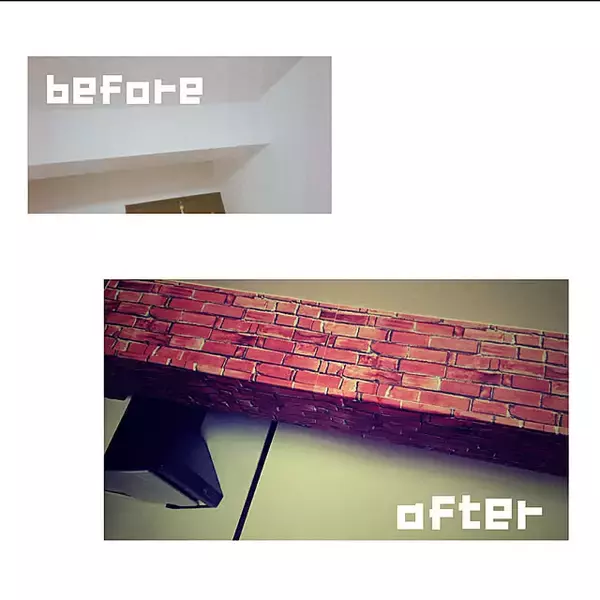 「DIYのマストアイテム☆ダイソーのレンガシートがなくちゃ始まらない」の画像