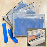 「おもちゃから食品・防災グッズまでスッキリ！100均のビニールケース＆ポーチを使った収納アイデア6選」の画像3