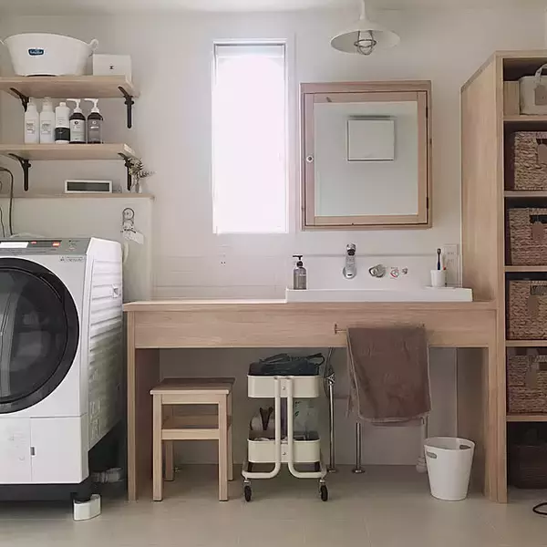 「洗面所インテリアにぴったり！便利で見た目もばっちりなIKEAのアイテム」の画像