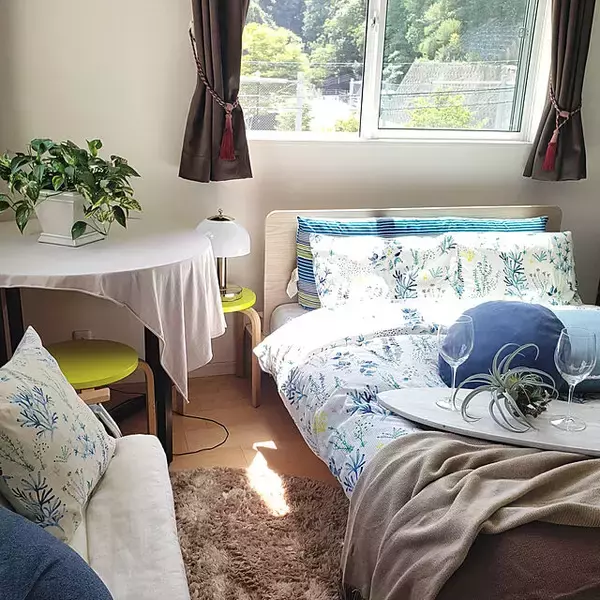 「家じゅうどこでも大活躍☆IKEAのスツールの使い方を場所別にご紹介」の画像