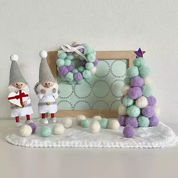 「ふんわり素材が生むやさしい世界。羊毛フェルトのハンドメイド作品をまとめてご紹介」の画像