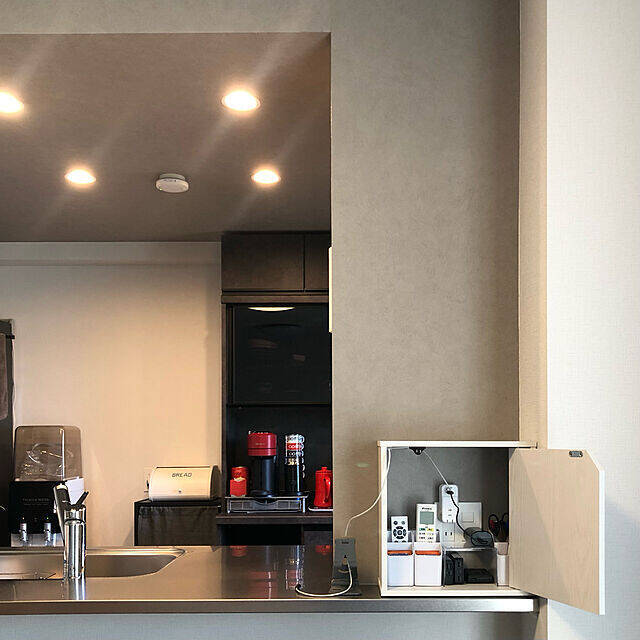 気になるところには「隠す収納」♪人目につきにくい収納を作る工夫