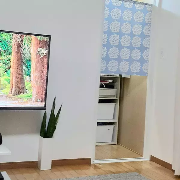 「気になるところには「隠す収納」♪人目につきにくい収納を作る工夫」の画像