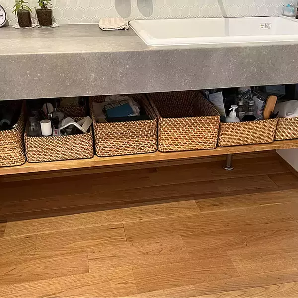 「「ちょうどいいを丁寧に探る、頑張り過ぎない見えない収納づくり」 by YUKINさん」の画像