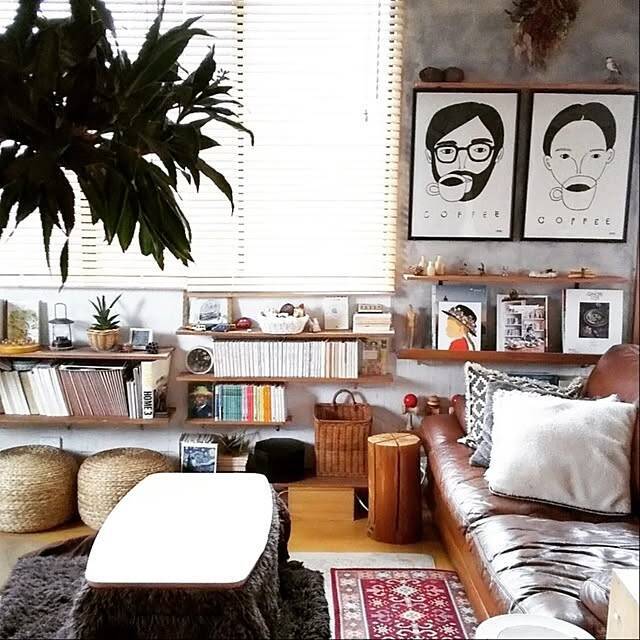 自然と読書がしたくなる♪本を身近に感じられる本棚収納のアイデア