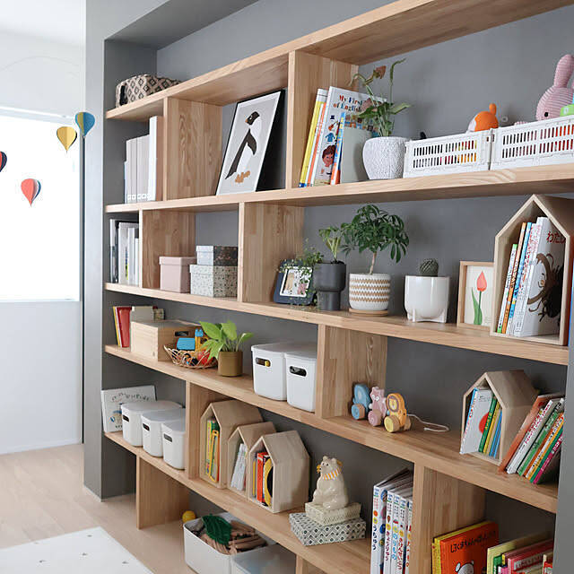 自然と読書がしたくなる♪本を身近に感じられる本棚収納のアイデア