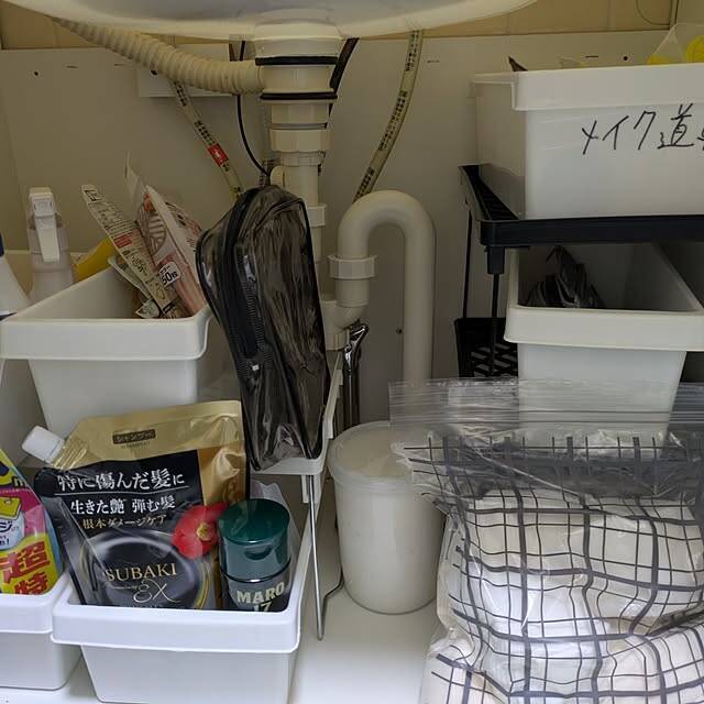 スペースの有効活用から意外な使い方まで♪キッチンと洗面所でコの字ラックを取り入れた実例をご紹介