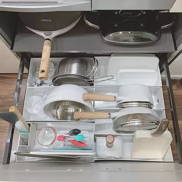 「キッチン収納に大活躍☆「無印良品」のアイテムで、スッキリ整う収納術」の画像