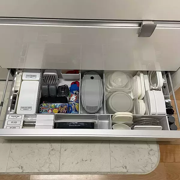 「キッチン収納に大活躍☆「無印良品」のアイテムで、スッキリ整う収納術」の画像