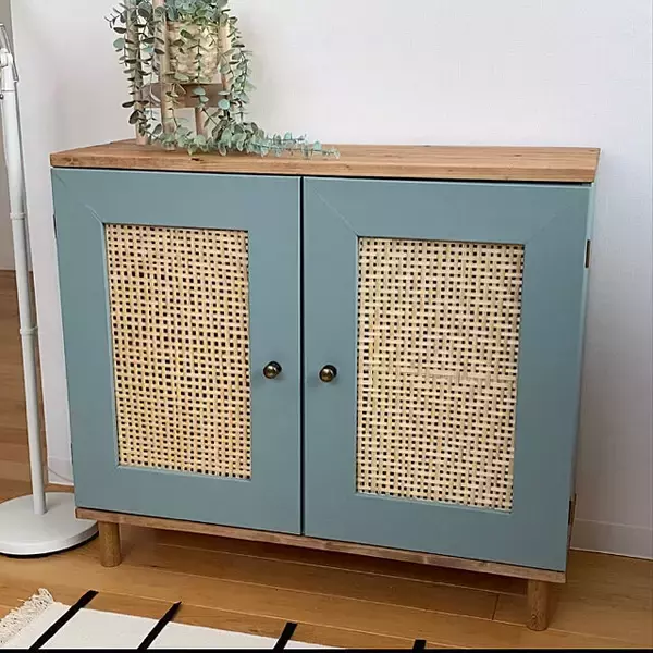 「手間いらずで大満足な仕上がりに♪カラーボックスがベースのリメイク＆DIY」の画像