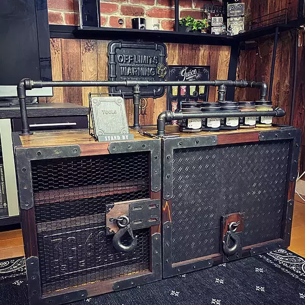 「手間いらずで大満足な仕上がりに♪カラーボックスがベースのリメイク＆DIY」の画像