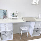 「手間いらずで大満足な仕上がりに♪カラーボックスがベースのリメイク＆DIY」の画像9