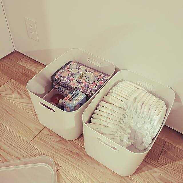 万能すぎる収納アイテム！無印良品のやわらかポリエチレンケース活用法