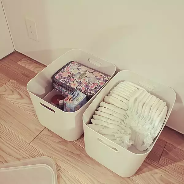 「万能すぎる収納アイテム！無印良品のやわらかポリエチレンケース活用法」の画像