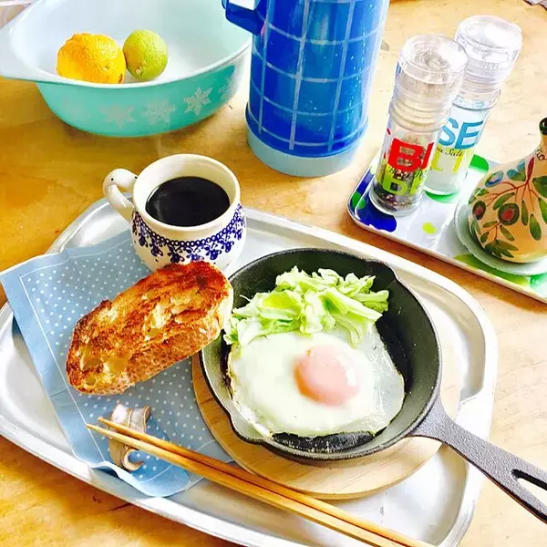 「目でも食卓を楽しみたいあなたへ☆パン食のときのテーブルコーデ実例10」の画像