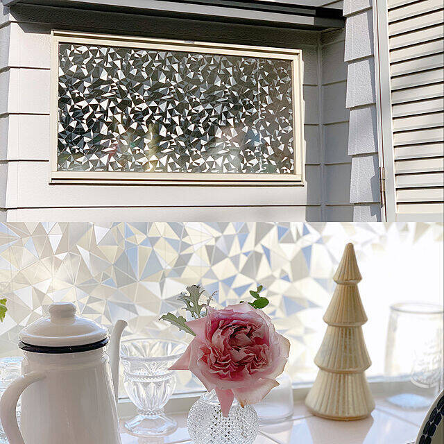 貼るだけ簡単！remecleのモザイクタイルシートとガラスフィルム